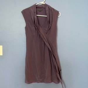 Gorgeous purple silk dress